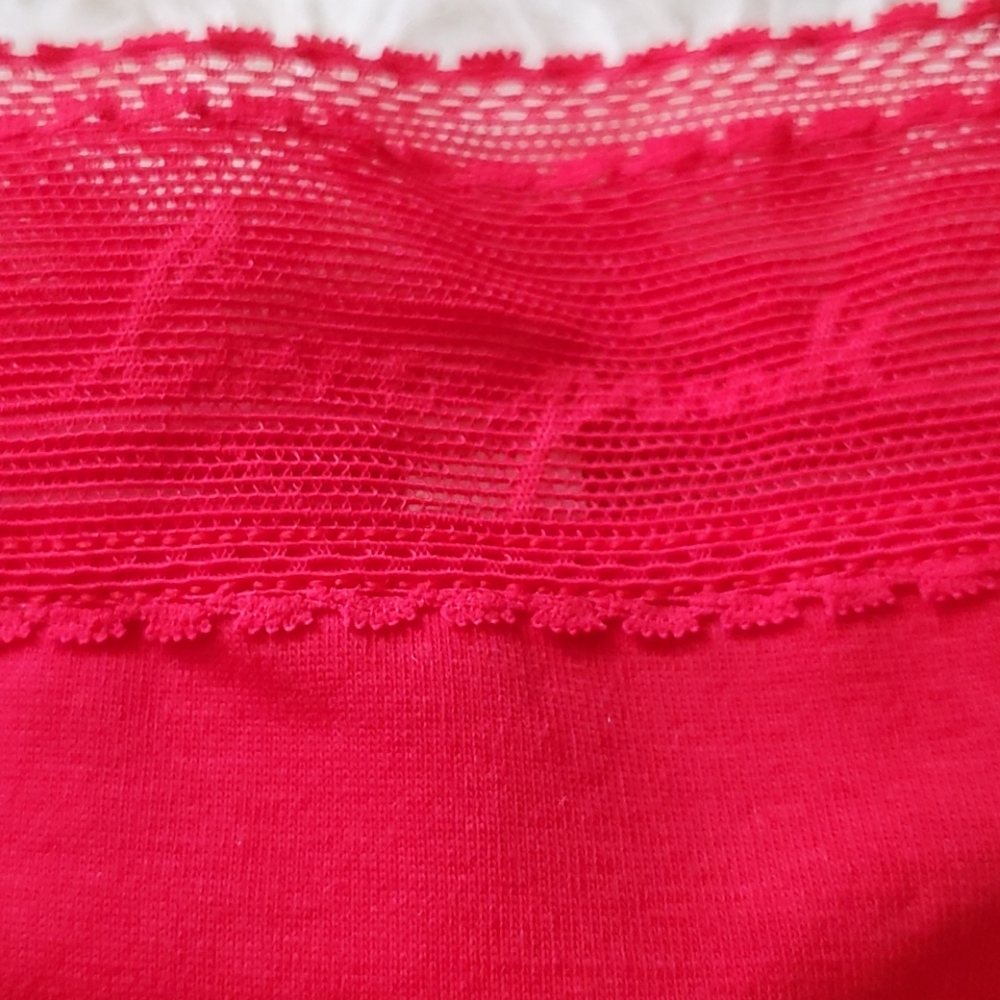 Pink Victoria Secret Panty Women Red XL/XG - Picture 3 of 6